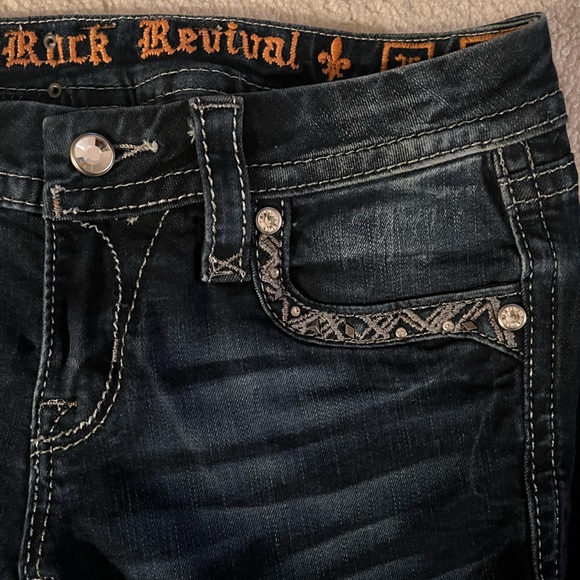 Rock Revival Jazlyn Jeans 26 - Picture 3 of 5